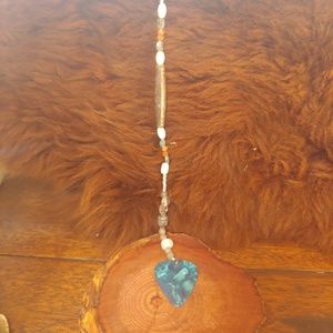 Guitar pick Gypsy Boho hippy Festival hair clip